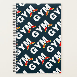 Gym Text Sneakers Planner