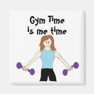Gym Time is Me Time Magnet