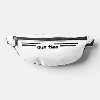 Gym Time – Minimal Women's Fitness Workout Fanny Pack