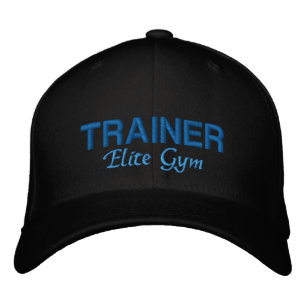 Gym Trainer Embroidered Hat