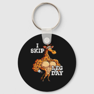 Gym Weight Training I Skip Leg Day 2  Keychain