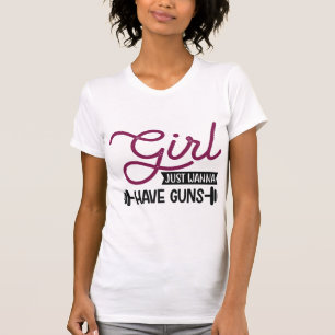 Gym women's t-shirt funny, Bodybuilder girl quote 
