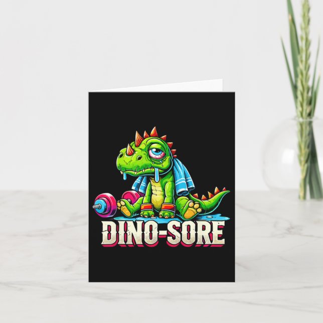 Gym Workout And Fitness  Card (Front)