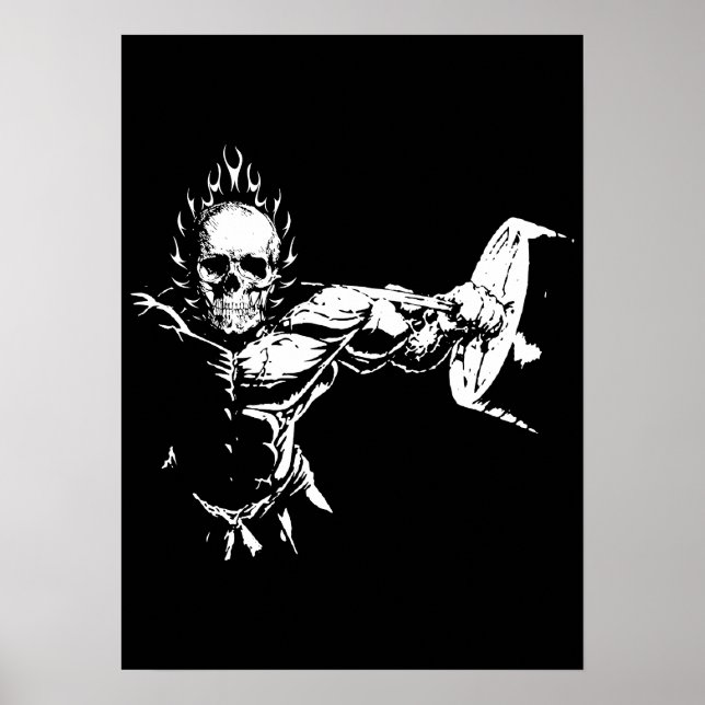 Gym Workout Bodybuilding - Lifting Motivational Poster (Front)