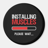 Gym Workout Fitness Body Builder Installing Muscle