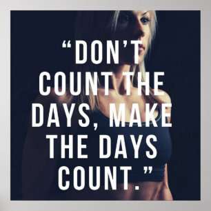 Gym Workout Motivational Poster