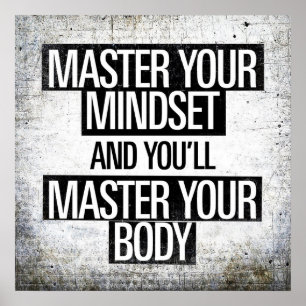 Gym Workout Motivational Poster