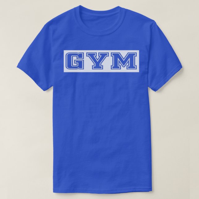 Gym Workout Training Gift Shirt Text colour matche (Design Front)