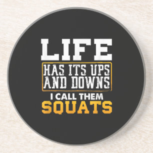 Gym Workout Weights Squat Men Women Coaster