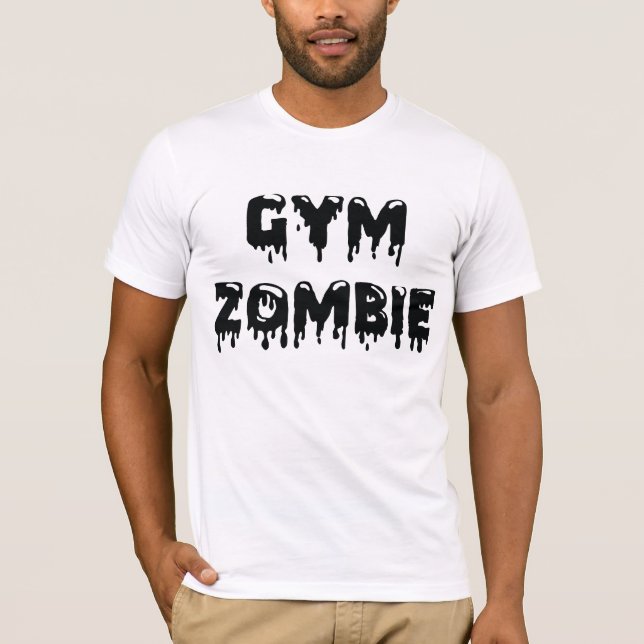 Gym Zombie Tee (Front)