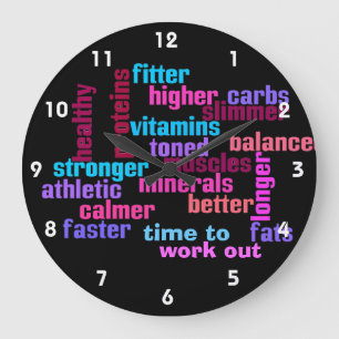gymnase ou horloge de motivation de sports