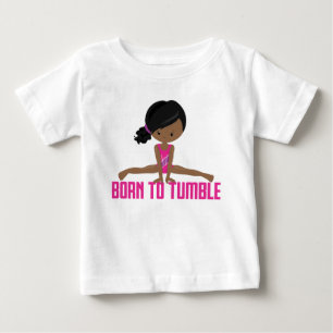Gymnast-African American Baby T-Shirt