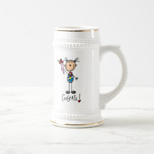 Gymnast Champion Beer Stein