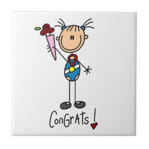 Gymnast Champion Tile