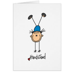 Gymnast Doing Handstands