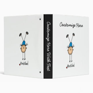 Gymnast Doing Handstands Binder