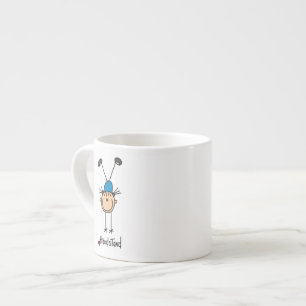 Gymnast Doing Handstands Espresso Cup
