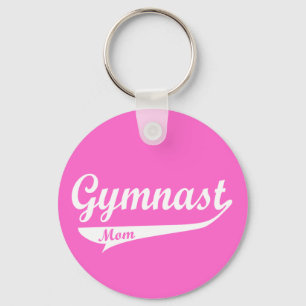 Gymnast Family Swoosh Female Keychain