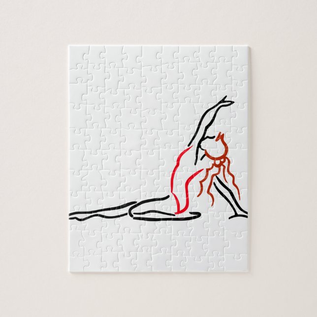 Gymnast Girl Jigsaw Puzzle (Vertical)