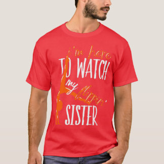 Gymnast Girl Tumbling Around Rhythmic Gymnastics T-Shirt
