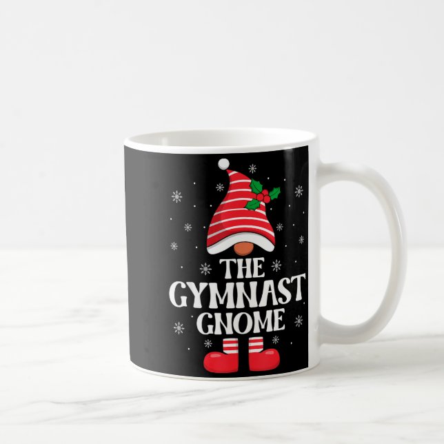 Gymnast Gnome Christmas Family Matching Group Funn Coffee Mug (Right)