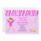 Gymnast Gymnastic Birthday Party Invitations