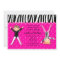 Gymnast Gymnastic Birthday Party Invitations