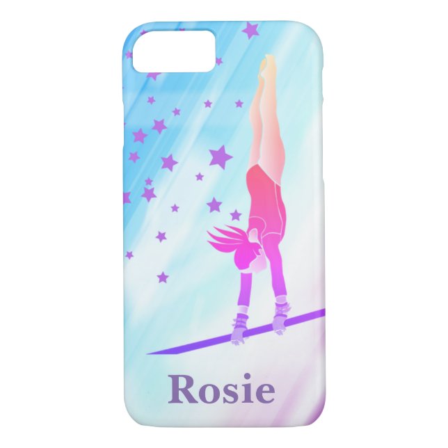 Gymnast Iphone Case (Back)