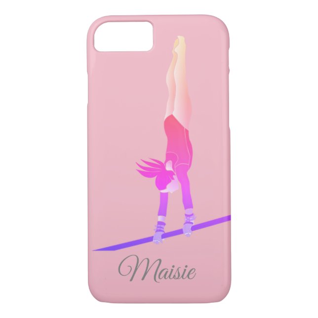 Gymnast Iphone Case (Back)
