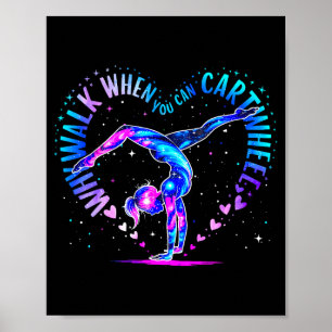 Gymnast Just A Girl Who Loves Gymnastics For Women Poster