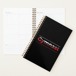 Gymnast - Minimalist Modern Gymnastics Word Planner