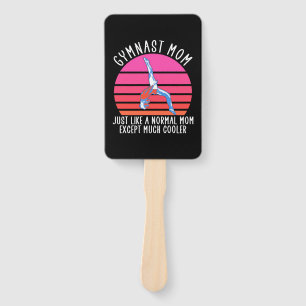 Gymnast Mom Hand Fan