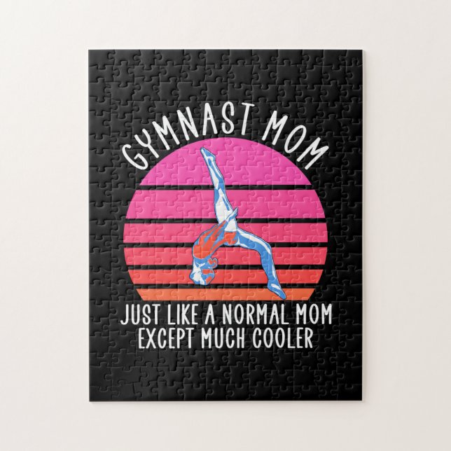 Gymnast Mom Jigsaw Puzzle (Vertical)