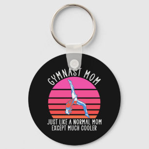 Gymnast Mom Keychain