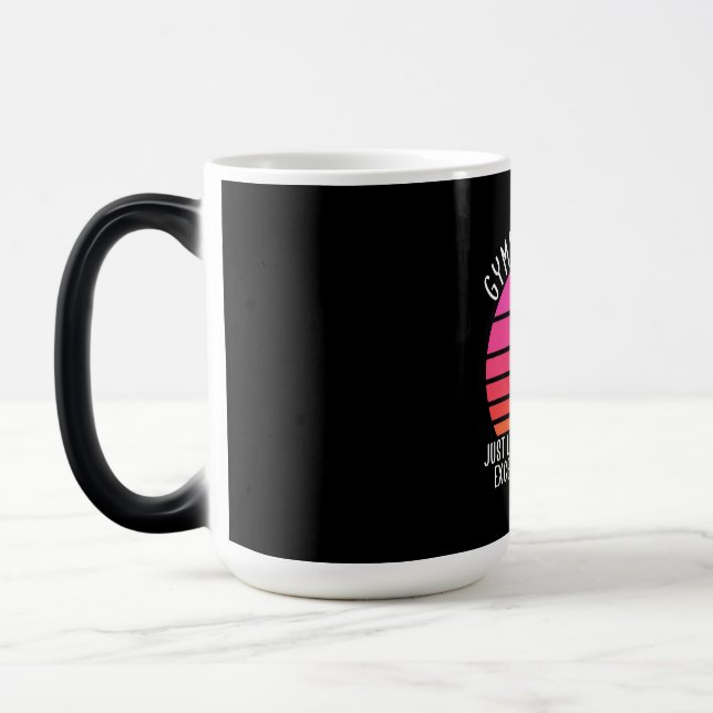 Gymnast Mom Magic Mug (Left)