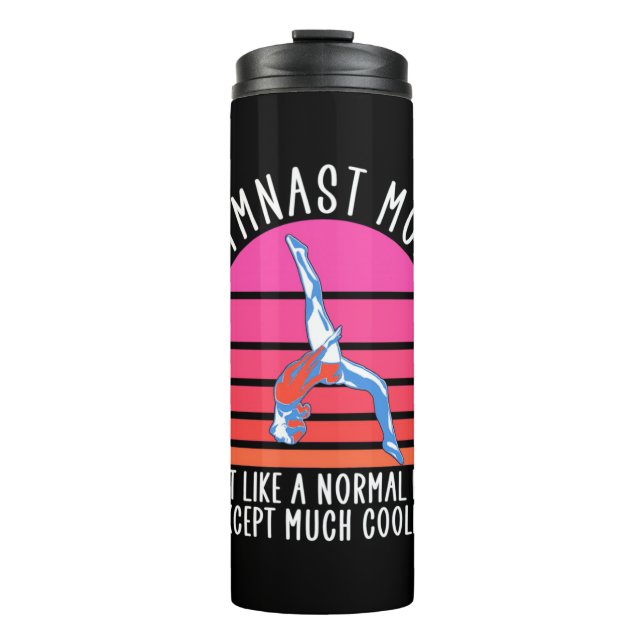 Gymnast Mom Thermal Tumbler (Front)