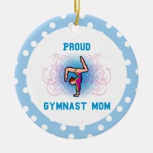 Gymnast Ornament Mom Personalize