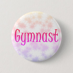 Gymnast Pin - Girls Gymnastics Button