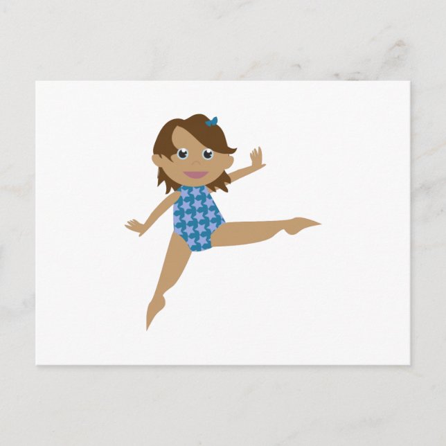 Gymnast Postcard (Front)