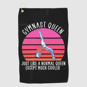 Gymnast Queen Golf Towel