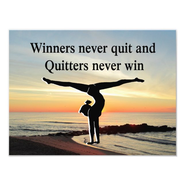 GYMNAST WINNER PHOTO PRINT (Front)