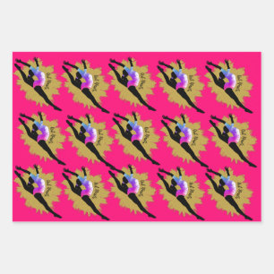 Gymnast Wrapping Paper