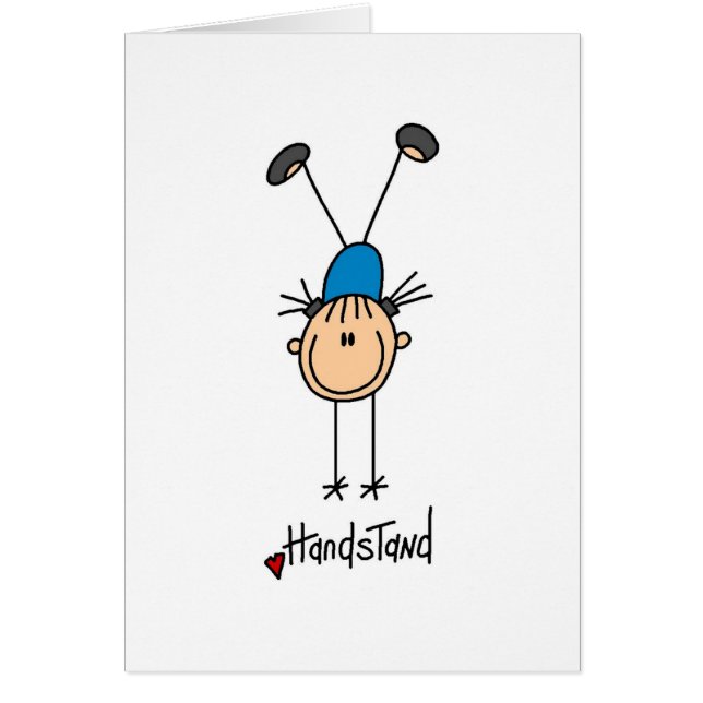 Gymnaste faisant des appuis renversés (Devant)