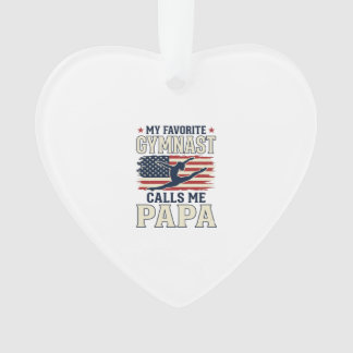 Gymnaste préféré m'appelle Papa Patriotique Vintag