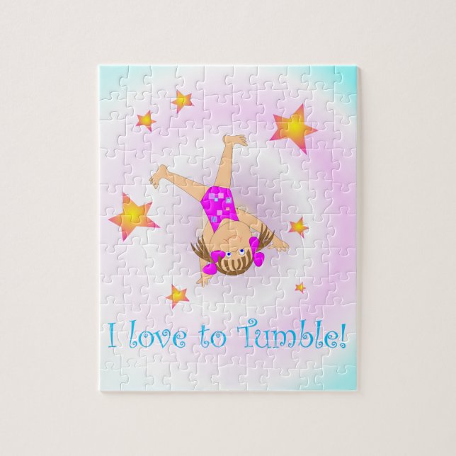 Gymnastice - I Love to Tumble Puzzle (Vertical)