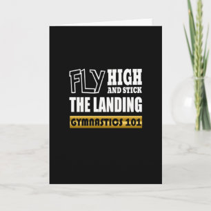 Gymnastics 101 Fly High - Bar Gymnast Card