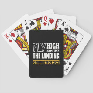 Gymnastics 101 Fly High - Bar Gymnast Playing Cards