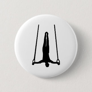 Gymnastics 2 Inch Round Button
