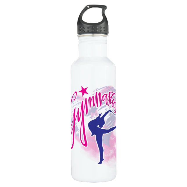 Gymnastics 710 Ml Water Bottle (Front)