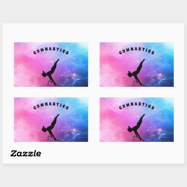 Gymnastics Abstract Sticker (Sheet)